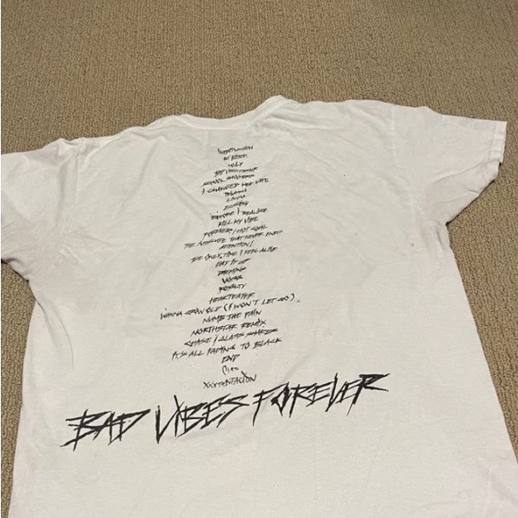 XXXTENTACION Concert Graphic Tshirt - Picture 2 of 2